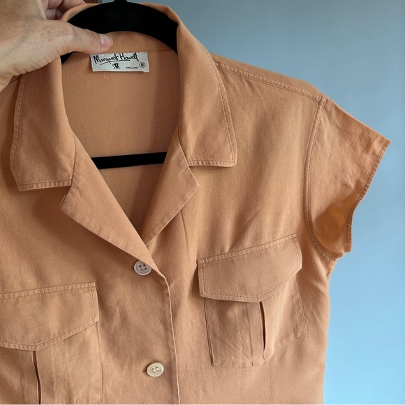 Margaret Howell Cotton Utility Blouse - Picture 4 of 5
